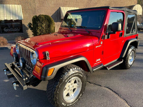 2005 Jeep Wrangler for sale at Depot Auto Sales Inc in Palmer MA