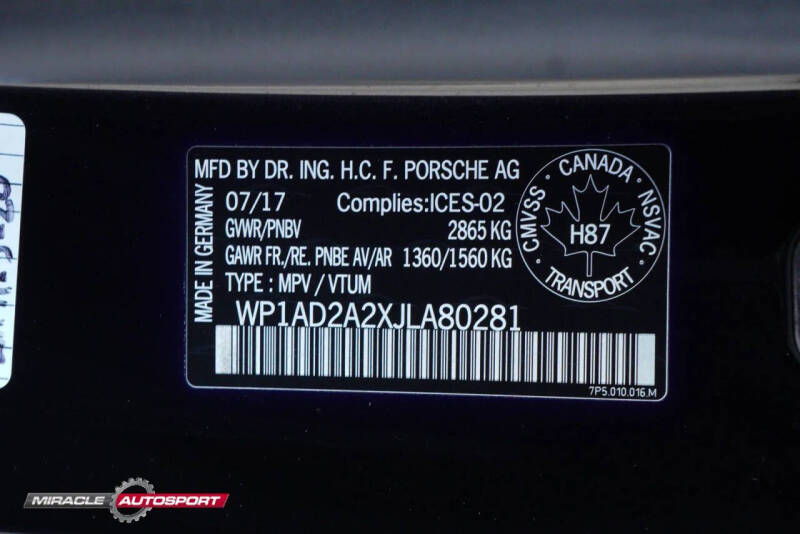 2018 Porsche Cayenne GTS