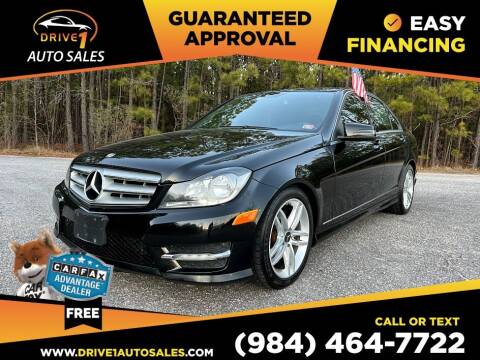 2013 Mercedes-Benz C-Class for sale at Drive 1 Auto Sales in Wake Forest NC