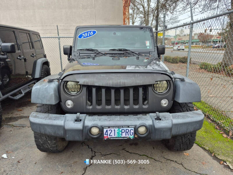 2016 Jeep Wrangler Unlimited Sport S