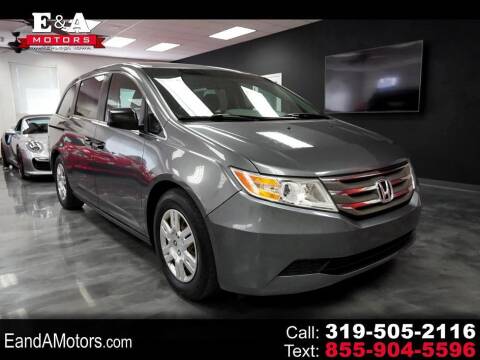 2012 Honda Odyssey for sale at E&A Motors in Waterloo IA
