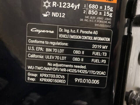 2019 Porsche Cayenne