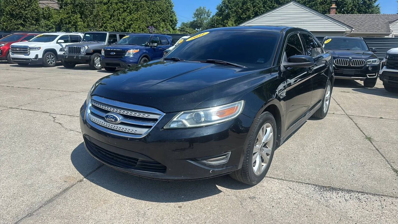 Black 2011 Ford Taurus SEL SEL 4dr Sedan 1