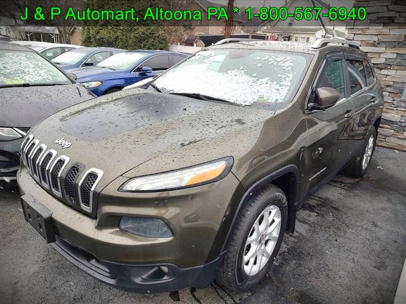 2014 Jeep Cherokee for sale at J & P Auto Mart in Altoona PA