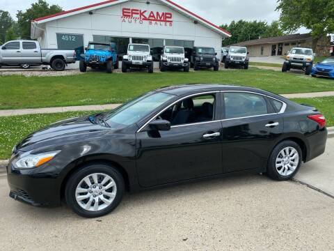 2017 Nissan Altima for sale at Efkamp Auto Sales LLC in Des Moines IA