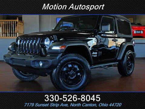 2019 Jeep Wrangler for sale at Motion Auto Sport in North Canton OH