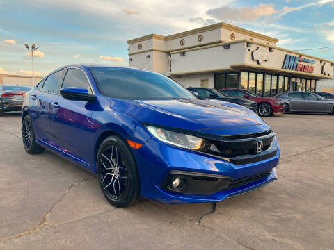 2019 Honda Civic for sale at ANF AUTO FINANCE in Houston TX