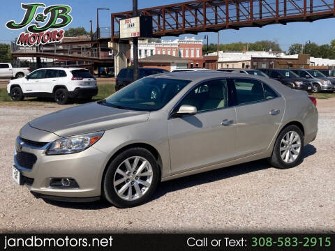 2016 Chevrolet Malibu Limited for sale at J & B Motors in Wood River NE
