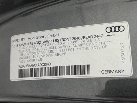 2019 Audi RS 5 2.9T quattro