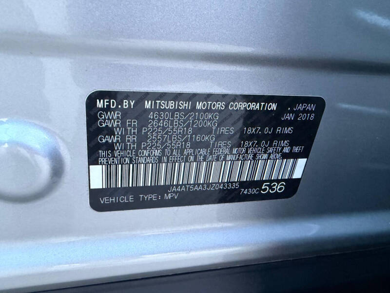 2018 Mitsubishi Eclipse Cross SEL