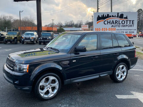 2012 Land Rover Range Rover Sport for sale at Charlotte Auto Import in Charlotte NC