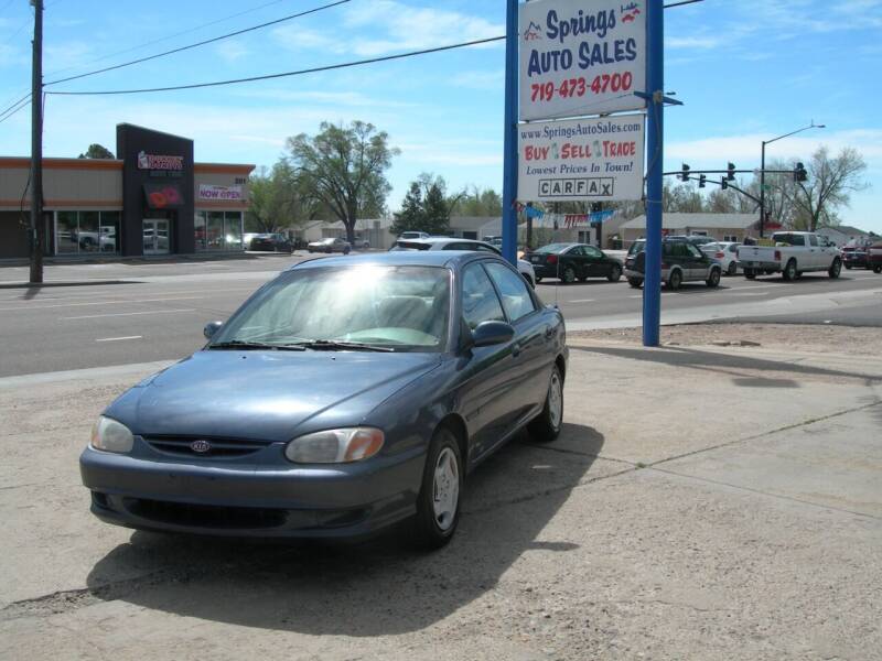 2001 Kia Sephia for sale at Springs Auto Sales in Colorado Springs CO