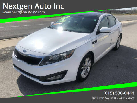 2012 Kia Optima for sale at Nextgen Auto Inc in Smithville TN