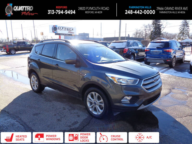2018 Ford Escape for sale at Quattro Motors 2 in Farmington Hills MI