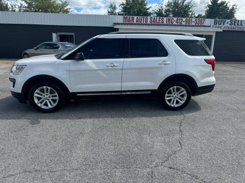 2018 Ford Explorer for sale at M&R Auto Sales Inc in Bowling Green KY