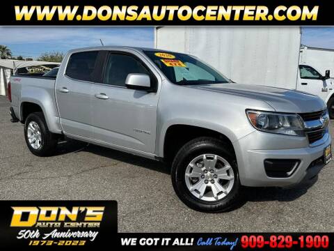 2020 Chevrolet Colorado for sale at Dons Auto Center in Fontana CA