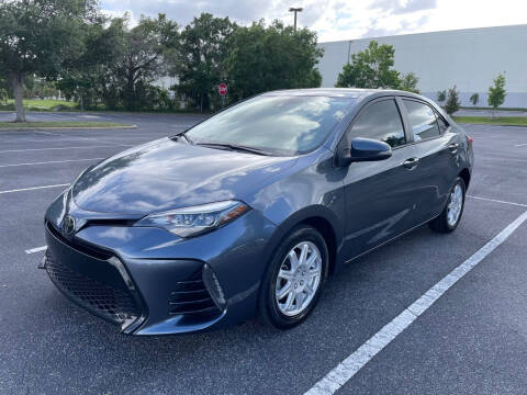 2017 Toyota Corolla for sale at IG AUTO in Longwood FL