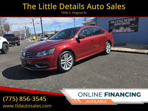 2019 Volkswagen Passat for sale at The Little Details Auto Sales in Reno NV