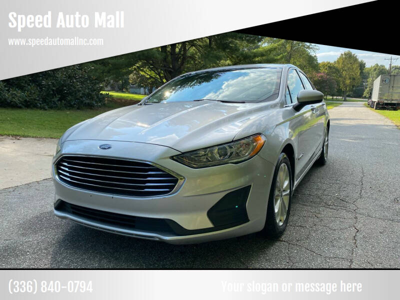 2019 Ford Fusion Hybrid for sale at Speed Auto Mall in Greensboro NC