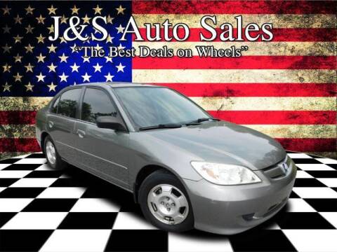 2004 Honda Civic for sale at J & S Auto Sales in Clarksville TN