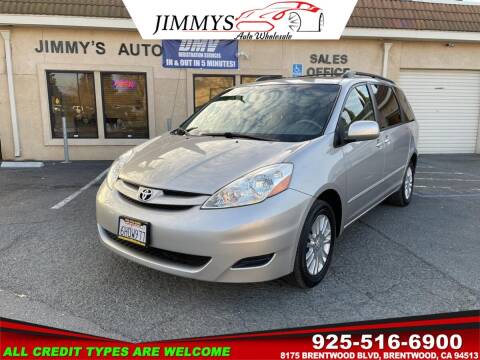2010 Toyota Sienna for sale at JIMMY'S AUTO WHOLESALE in Brentwood CA
