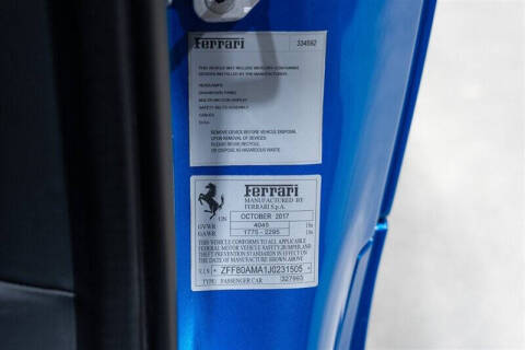 2018 Ferrari 488 Spider