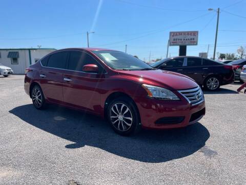 2014 Nissan Sentra for sale at Jamrock Auto Sales of Panama City in Panama City FL