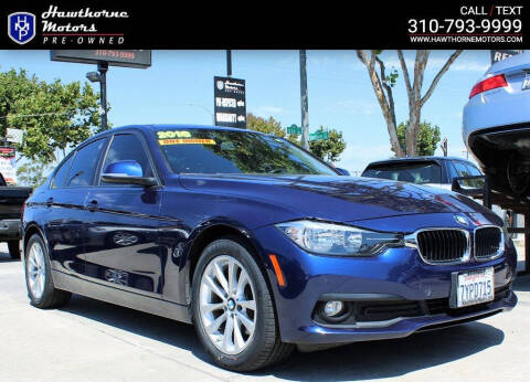 2016 BMW 3 Series for sale at Hawthorne Motors Pre-Owned in Lawndale CA