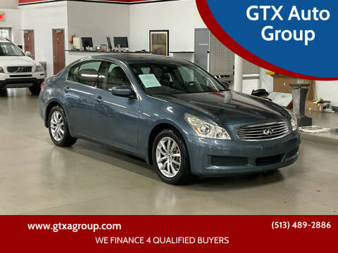 2009 Infiniti G37 Sedan for sale at GTX Auto Group in West Chester OH