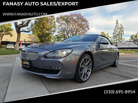 2012 BMW 6 Series 650i