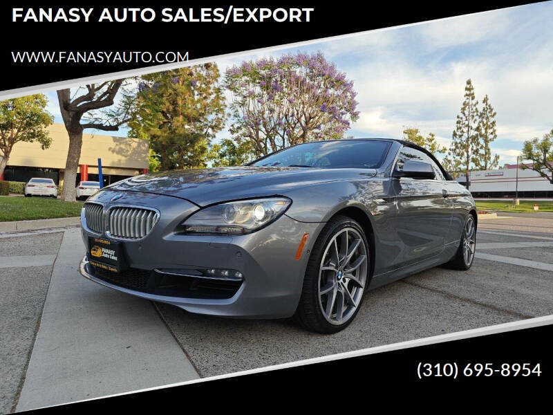 2012 BMW 6 Series 650i
