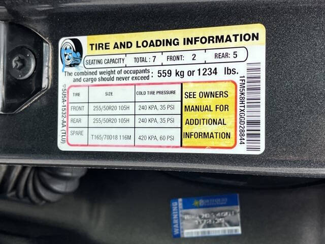 2016 Ford Explorer Platinum