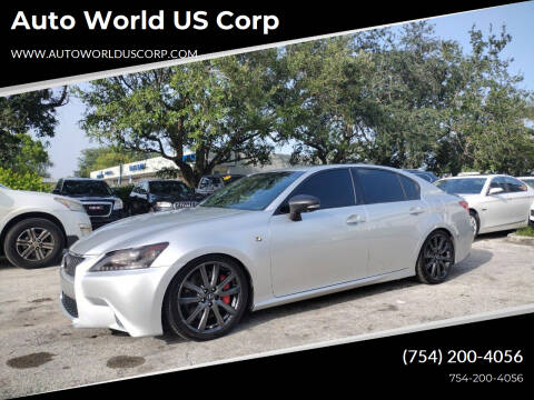 2015 Lexus GS 350 for sale at Auto World US Corp in Plantation FL