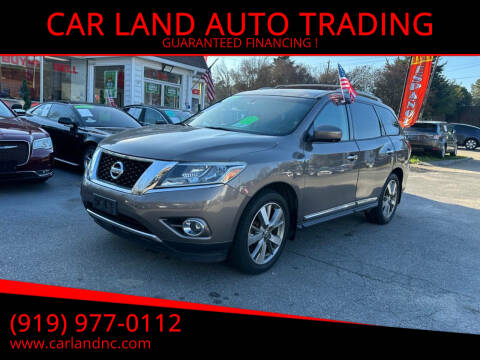 2013 Nissan Pathfinder for sale at CAR LAND  AUTO TRADING - CAR LAND AUTO TRADING in Raleigh NC