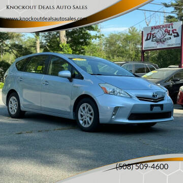 2013 Toyota Prius v for sale at Knockout Deals Auto Sales in West Bridgewater MA