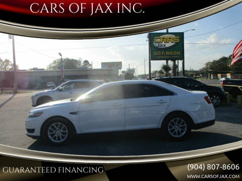 2014 Ford Taurus for sale at CARS OF JAX INC. in Jacksonville FL