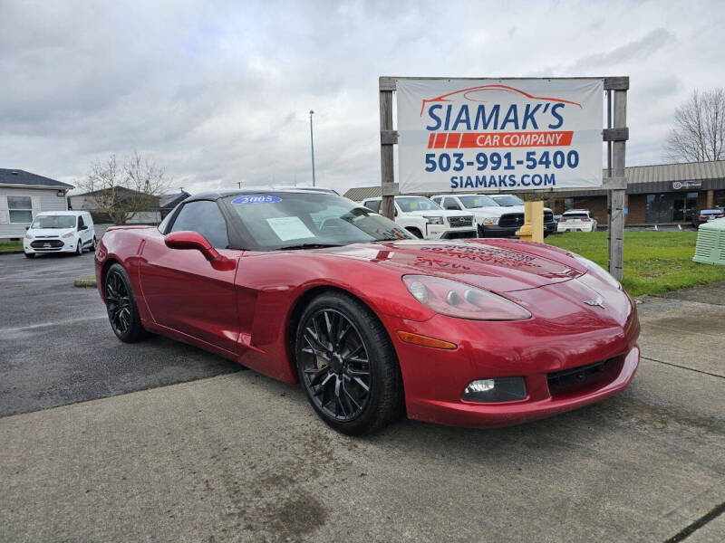 2005 Chevrolet Corvette for sale at Woodburn Trailers - Siamak's Car Company llc in Woodburn OR