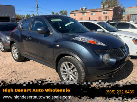 2013 Nissan JUKE for sale at High Desert Auto Wholesale in Albuquerque NM