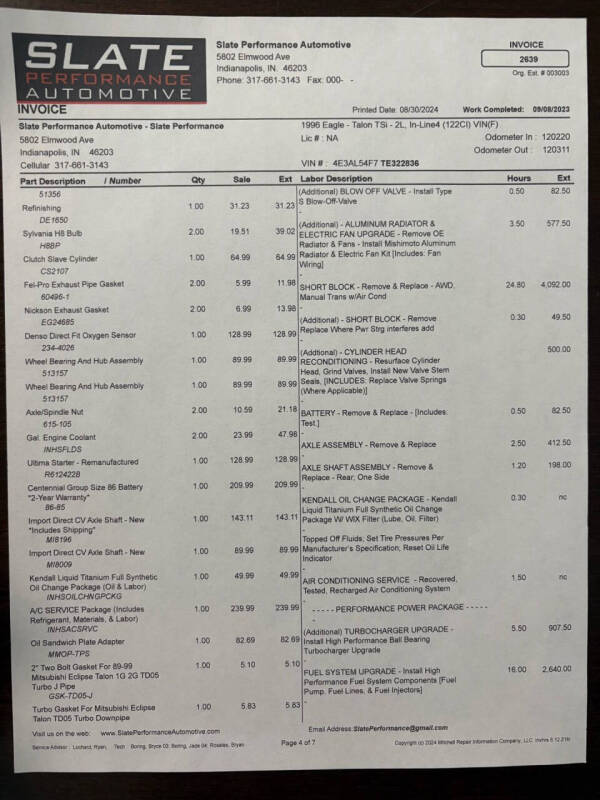 1996 Eagle Talon TSi Turbo