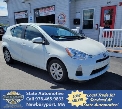 2013 Toyota Prius c for sale at State Automotive Sales in Newburyport MA