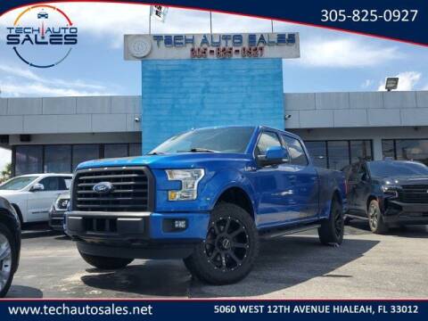 2016 Ford F-150 for sale at Tech Auto Sales in Hialeah FL