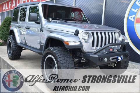 2018 Jeep Wrangler Unlimited for sale at Alfa Romeo & Fiat of Strongsville in Strongsville OH