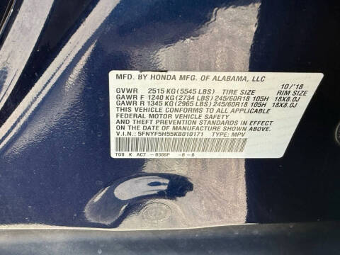 2019 Honda Pilot EX-L