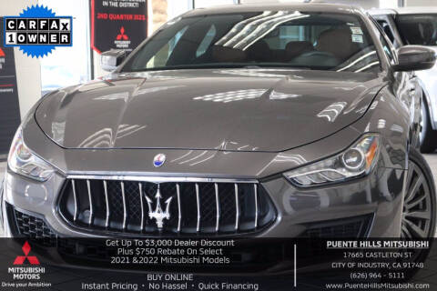2018 Maserati Ghibli
