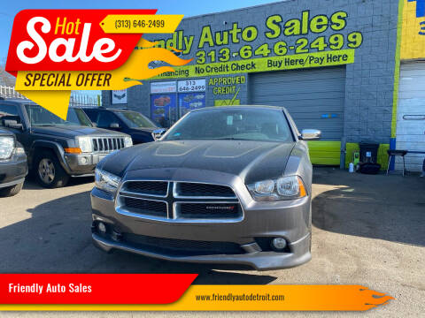 2014 Dodge Charger for sale at Friendly Auto Sales in Detroit MI