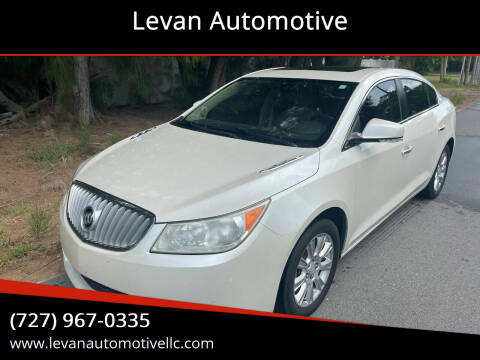 2012 Buick LaCrosse for sale at Levan Automotive in Largo FL