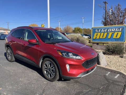 2020 Ford Escape for sale at St George Auto Gallery in Saint George UT