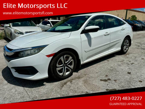 2017 Honda Civic for sale at Elite Motorsports LLC in Saint Petersburg FL