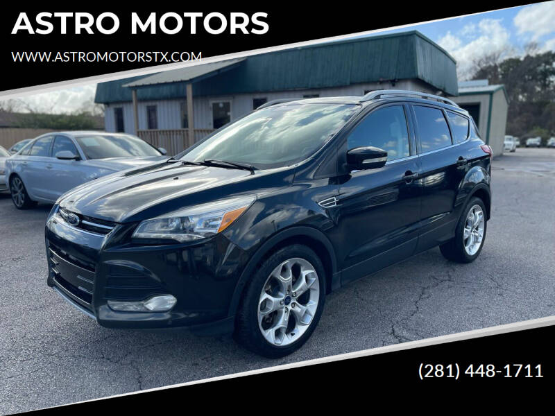 2015 Ford Escape for sale at ASTRO MOTORS in Houston TX
