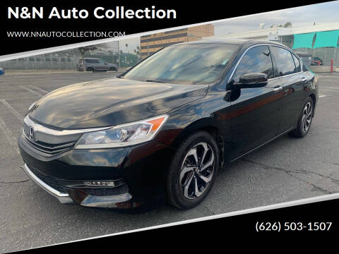 2016 Honda Accord for sale at n&n auto collection inc in Pasadena CA